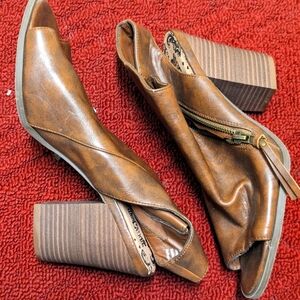 Unworn Leather Heels